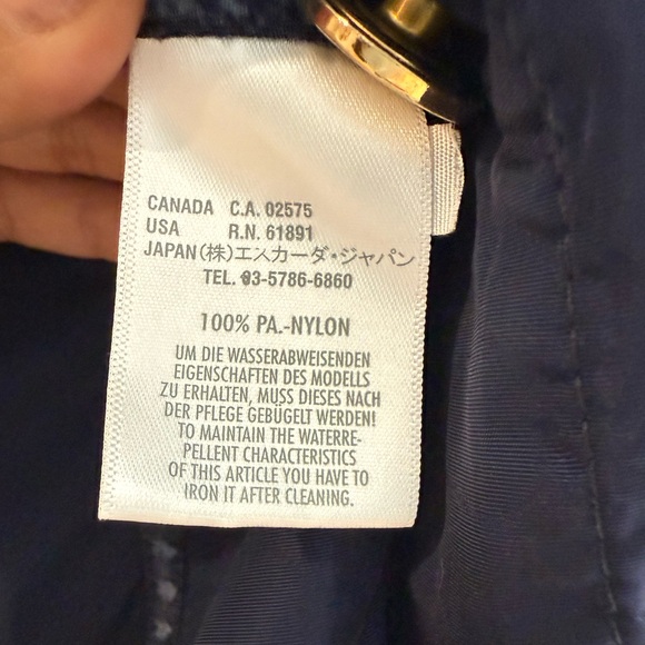 Escada Sport blue Nylon Jacket size 4 - Picture 5 of 8